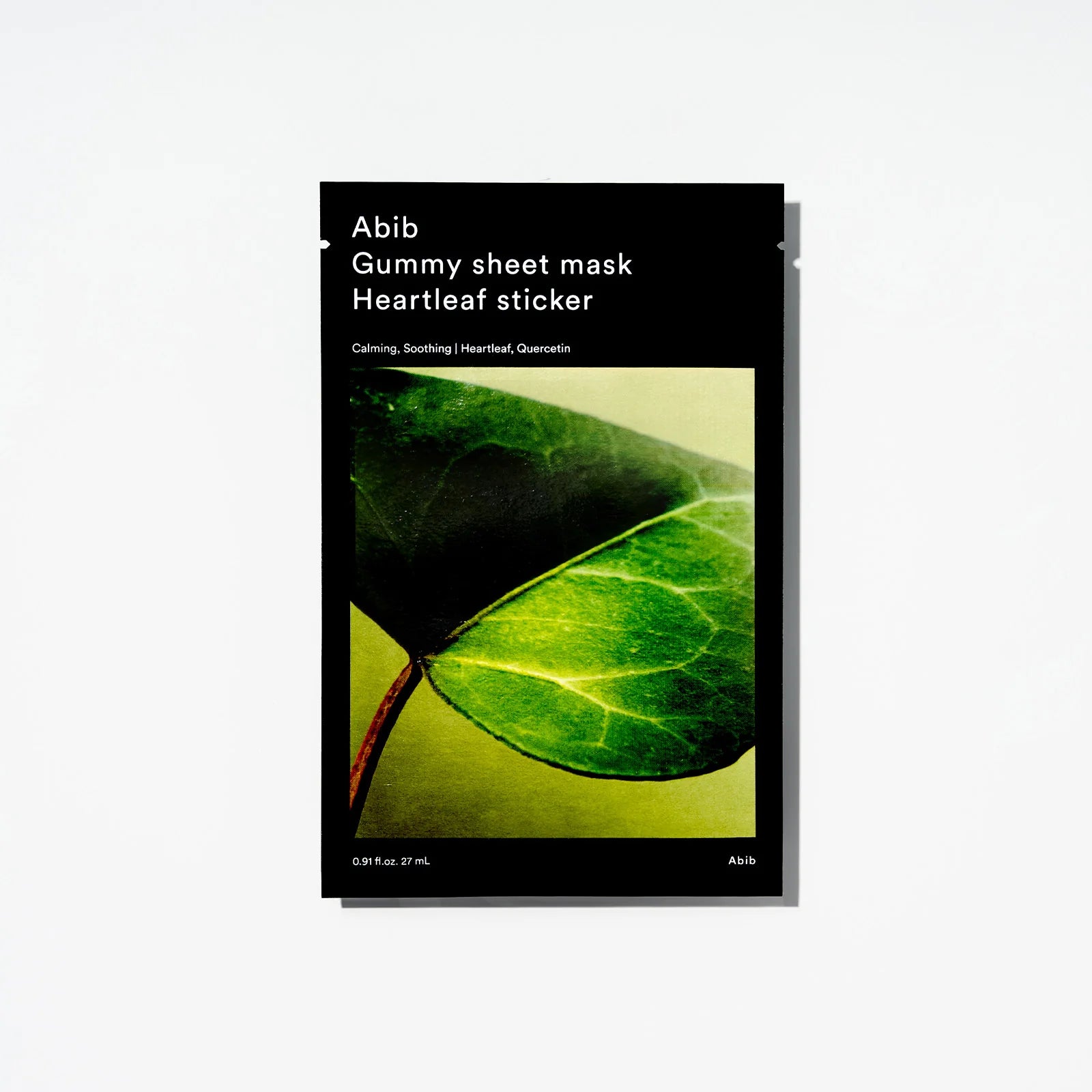Abib Heartleaf Gummy Sheet Mask packshot 1 - Maison Masque