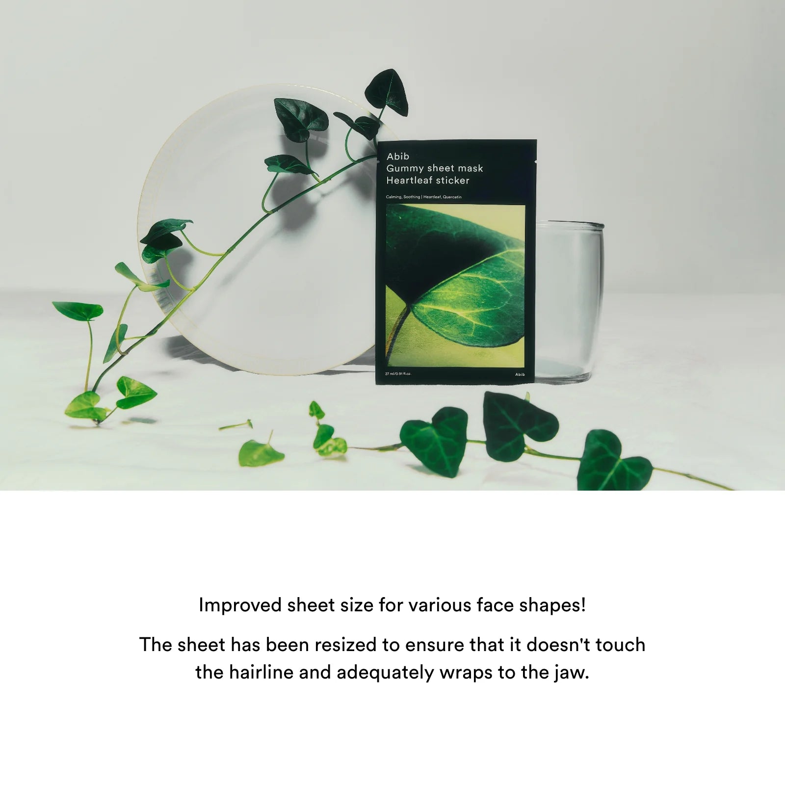 Abib Heartleaf Gummy Sheet Mask ingredient infographic 6 - Maison Masque