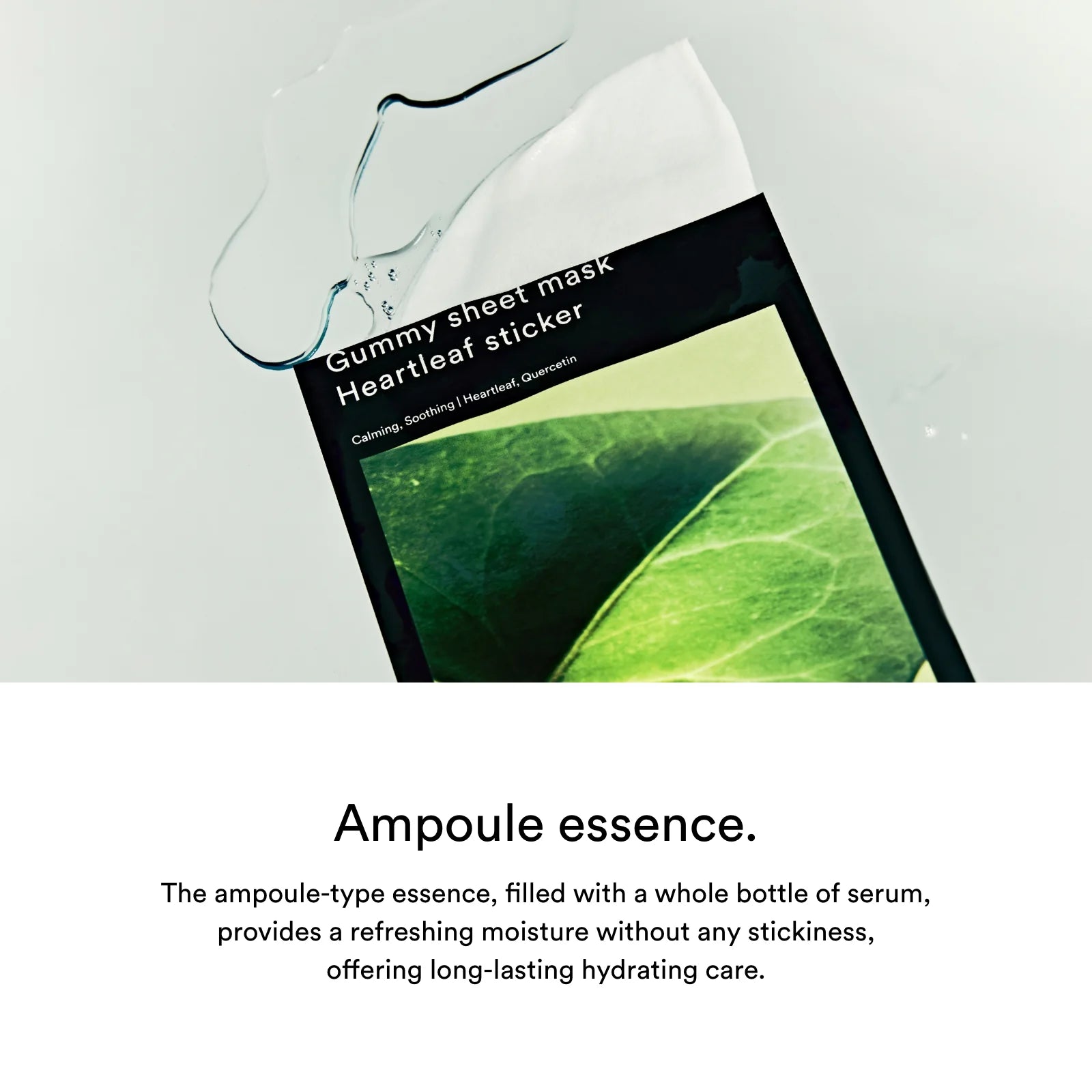 Abib Heartleaf Gummy Sheet Mask ingredient infographic 7 - Maison Masque