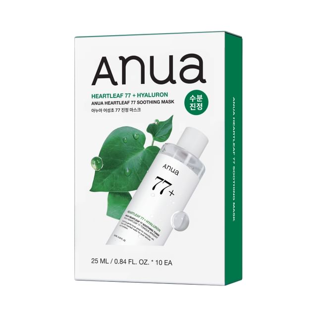 Anua Heartleaf 77% Soothing Sheet Mask - Korean Sheet Mask - Maison Masque