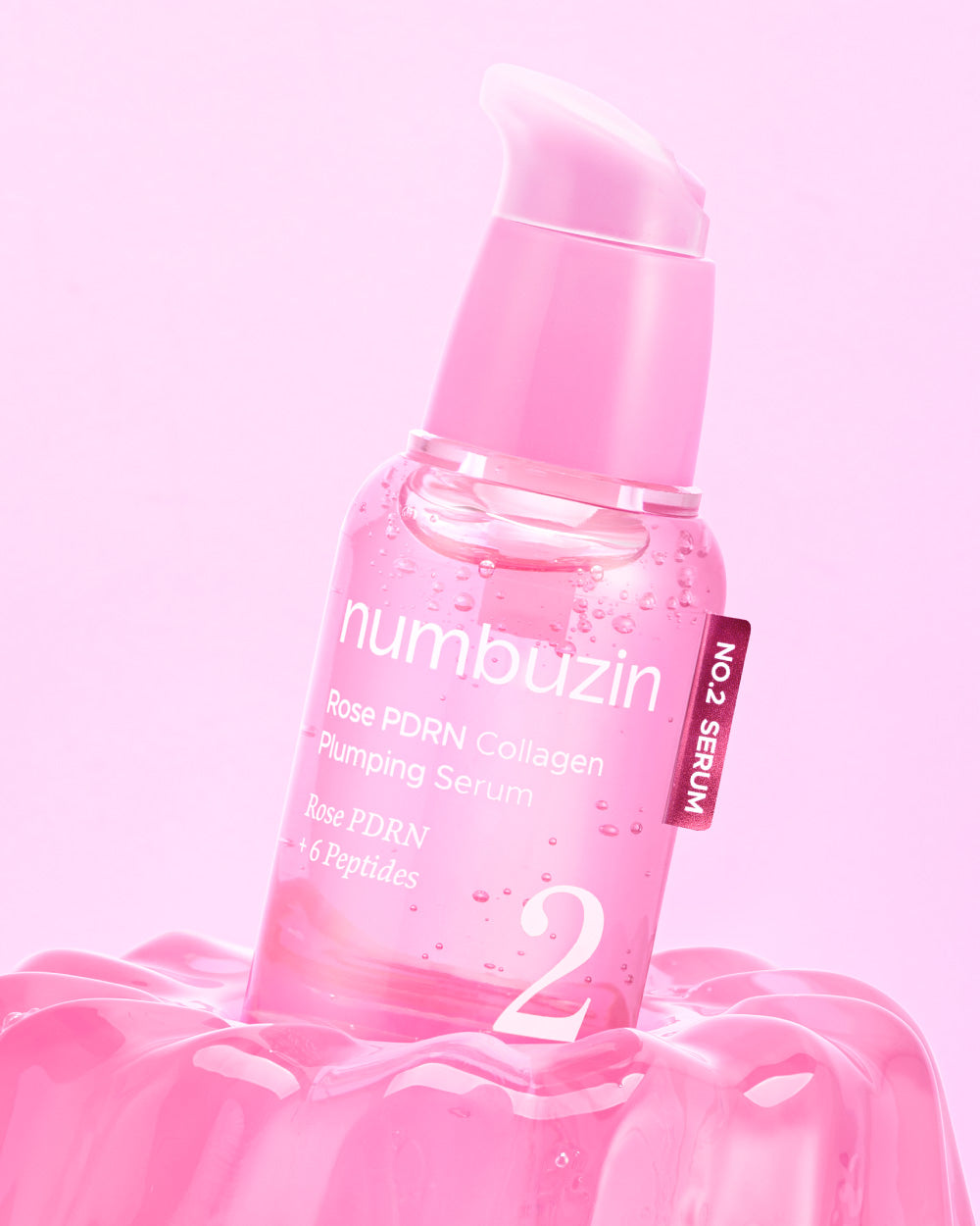 No.2 Rose PDRN Collagen Plumping Serum