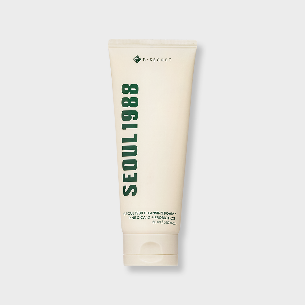 KSECRET (Seoul 1988) SEOUL 1988 Cleansing Foam : Pine Cica 1% + Probiotics - Maison Masque