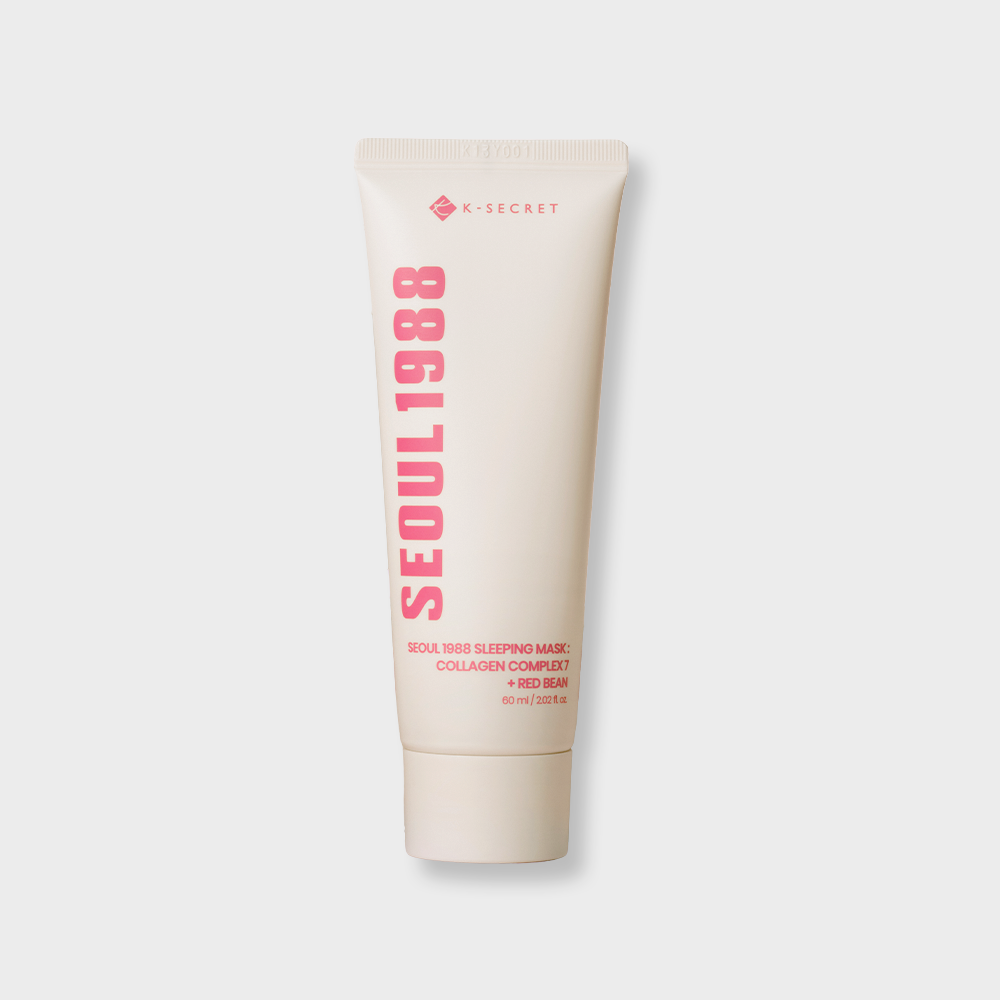 KSECRET (Seoul 1988) SEOUL 1988 Sleeping Mask : Collagen Complex 7 + Red Bean - Korean Sheet Mask - Maison Masque
