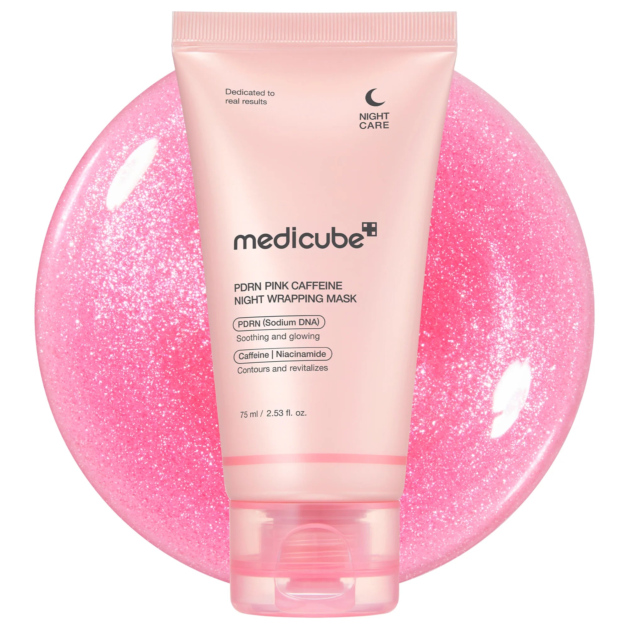 Medicube PDRN Pink Caffeine Night Wrapping Mask - Maison Masque